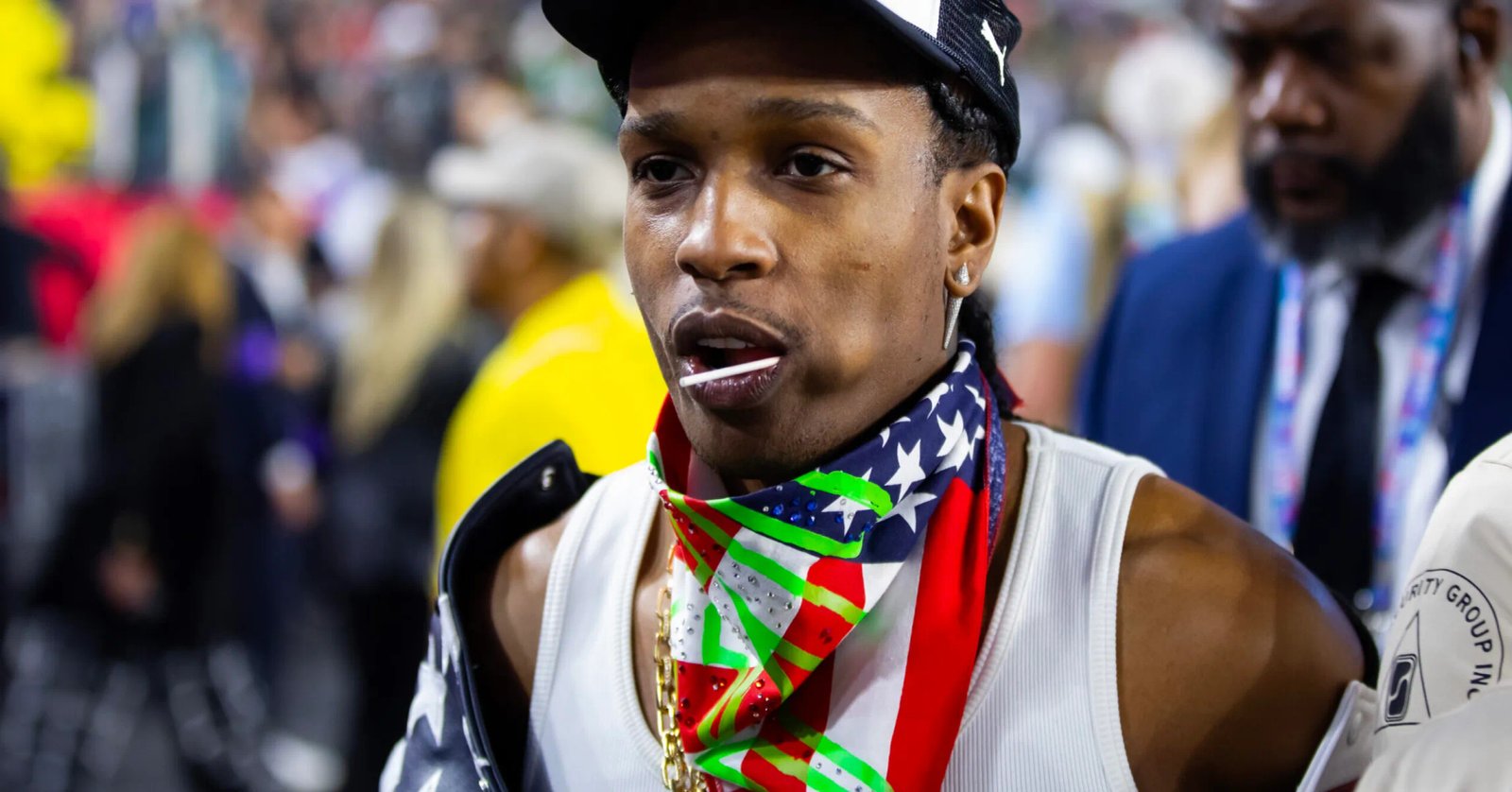 A$Ap Rocky Brings Out 50 Cent, Ice Spice & G-Unit At New Jersey Show